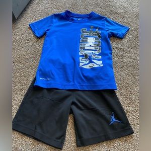 Shirt sleeve and shorts